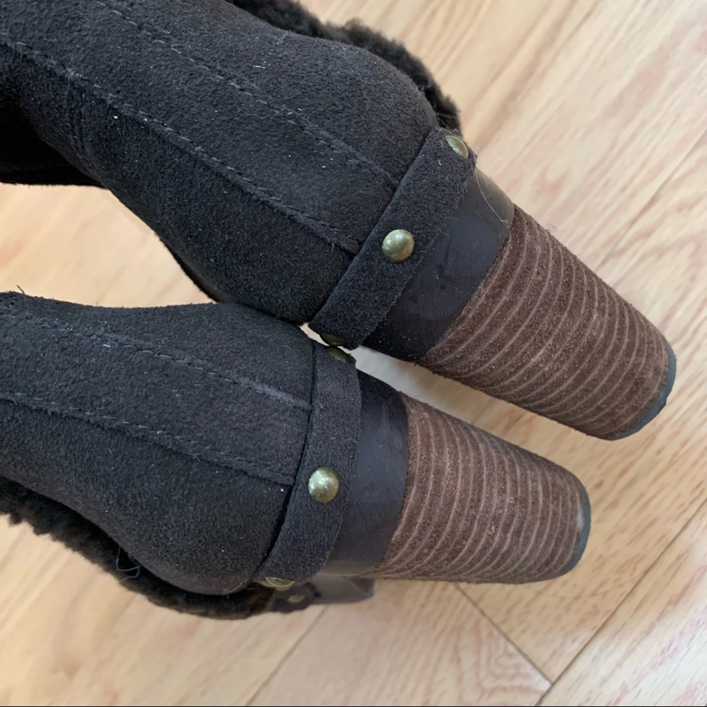 Denim & Supply Ralph Lauren Callen Suede Shearling Boot - Picture 7 of 14